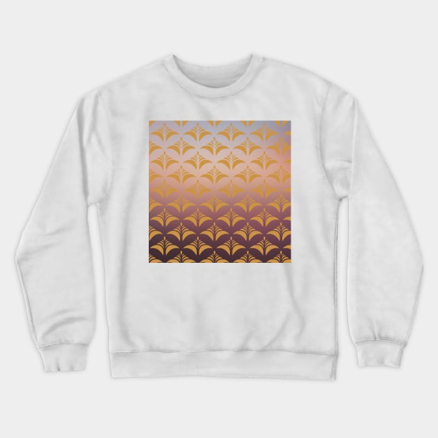 Unique Retro Pattern Crewneck Sweatshirt by Pris25